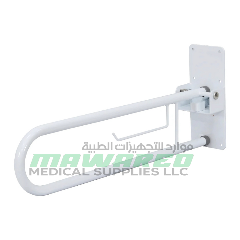 TOILET FOLDING SUPPORT RAIL