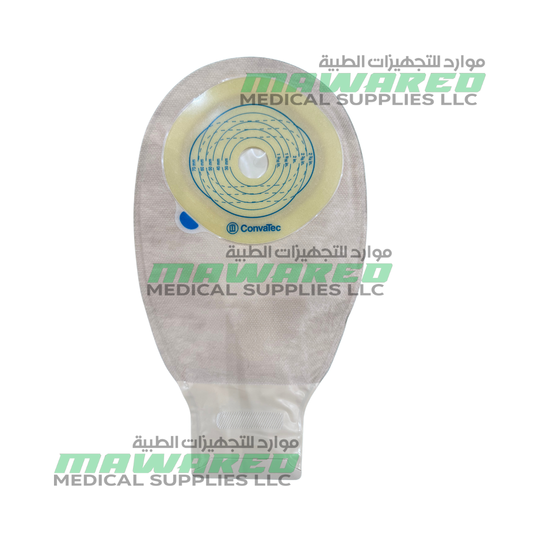 ConvaTec Esteem+ One-Piece Drainable Pouch, Cut-to-Fit, Opaque, 20–70 mm Opaque- 416719