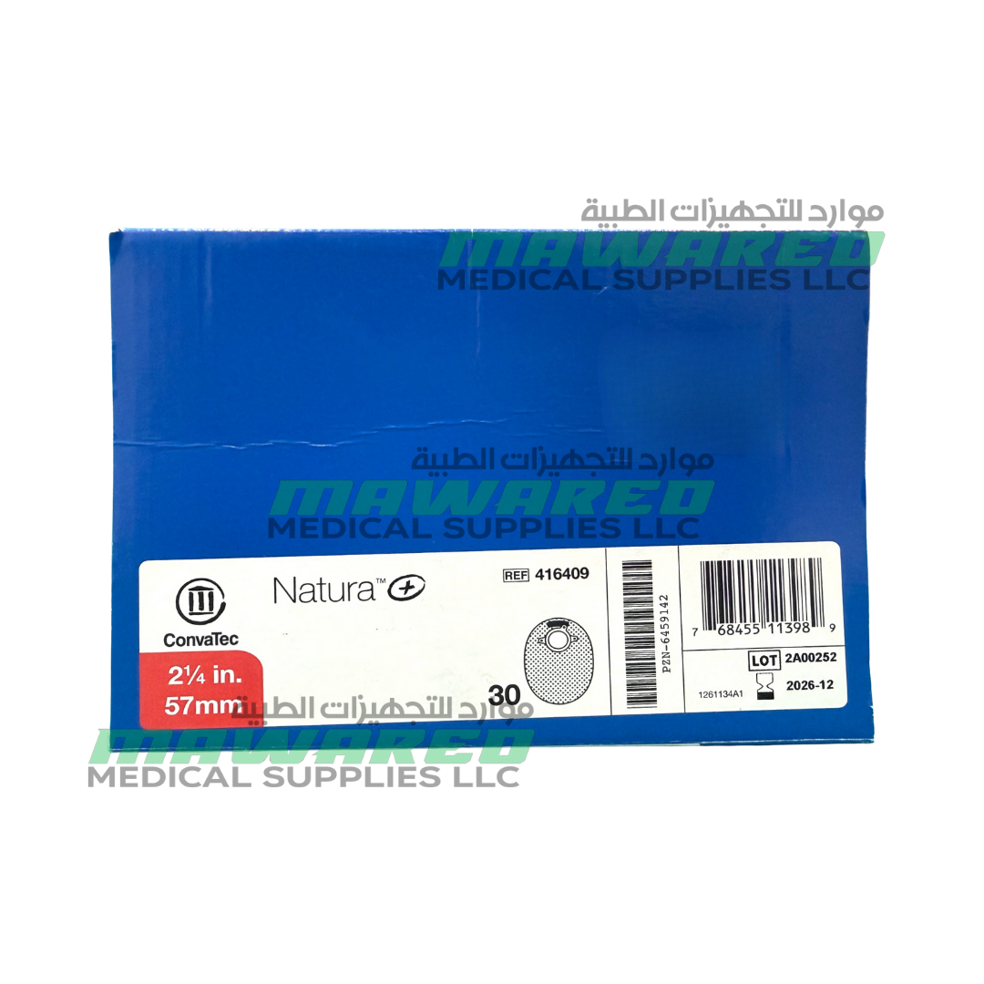 ConvaTec Natura+ Two-Piece Closed-End Pouch 57mm - 416409 - Image 3
