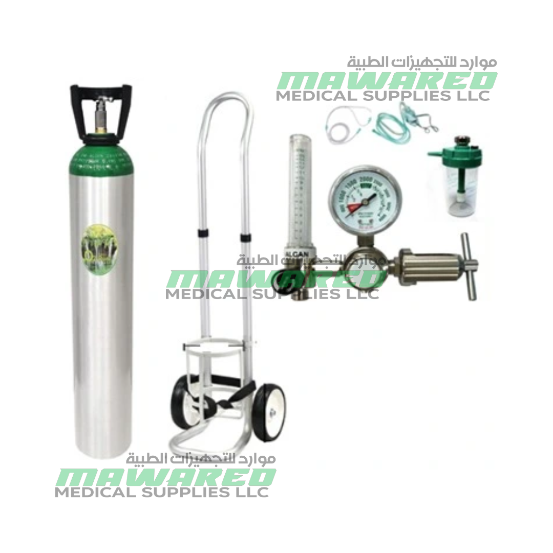 Medical Oxygen Cylinder Aluminum 9.1L