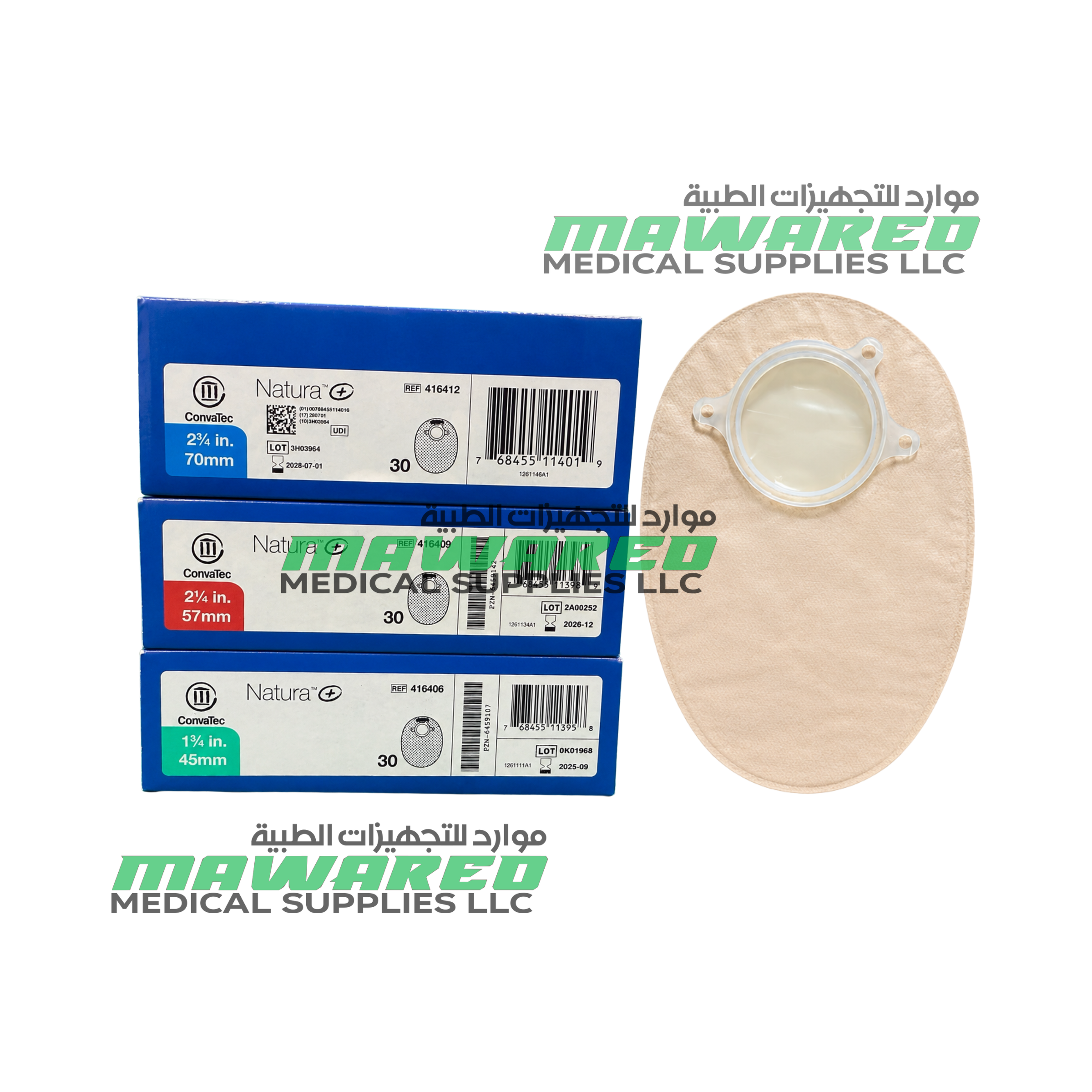 ConvaTec Natura Closed Pouch