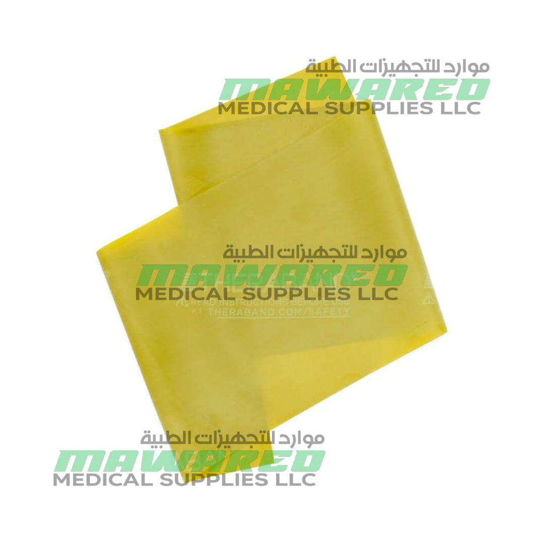 THERABAND Professional Latex Resistance Band – Yellow (Thin), 6 yards (5.5 m) - Image 3