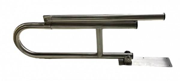 Height Adjustable And Stainless Steel Toilet Grab Rail - Image 3