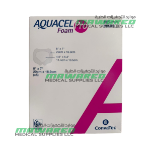 AQUACEL FOAM PRO SACRUM DRESSING, 20 × 16.9 CM, BOX OF 5 (421579)