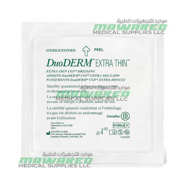 DuoDERM Extra Thin Hydrocolloid Dressing 10x10cm (4” x 4”) – Ref 187955 | 10 Dressings/Box - Image 3