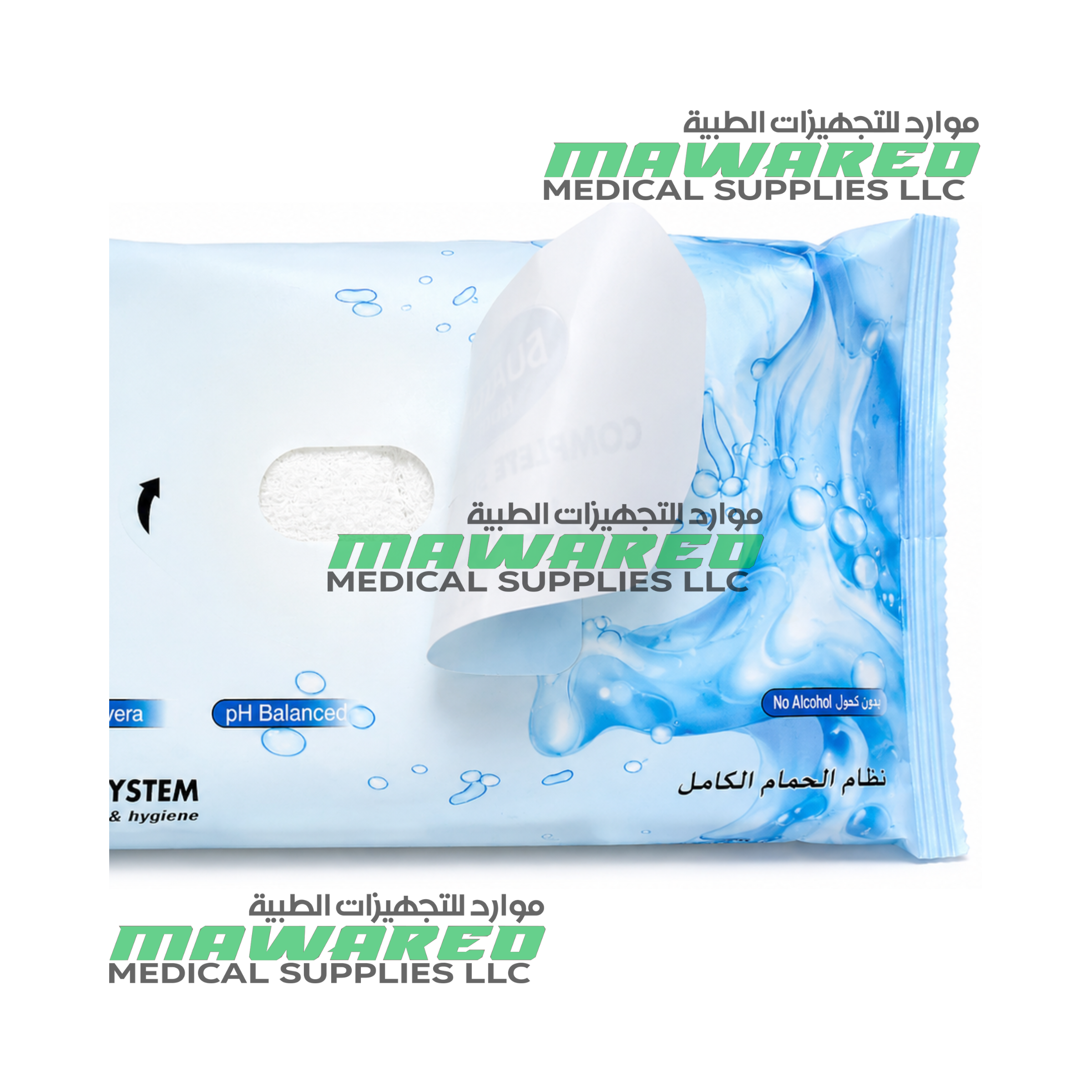 All Day Complete Bath System Wipes – 8 Pcs per Pack, 24 Packs - Image 4